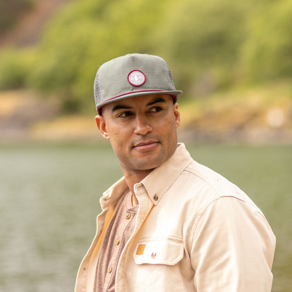 Pistil Cole Trucker Hat Brown