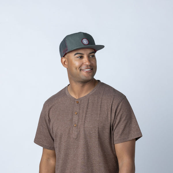 Pistil Cole Trucker Hat Brown