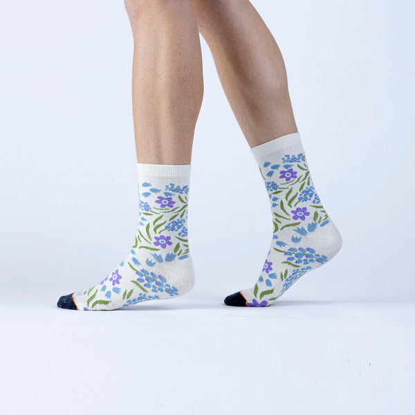 Pistil Daisy Crew Sock Navy