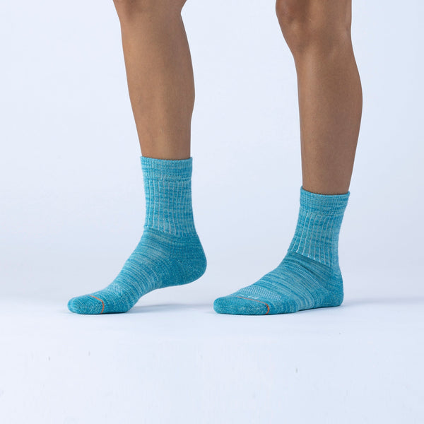 Pistil Dakota Crew Sock Turquoise