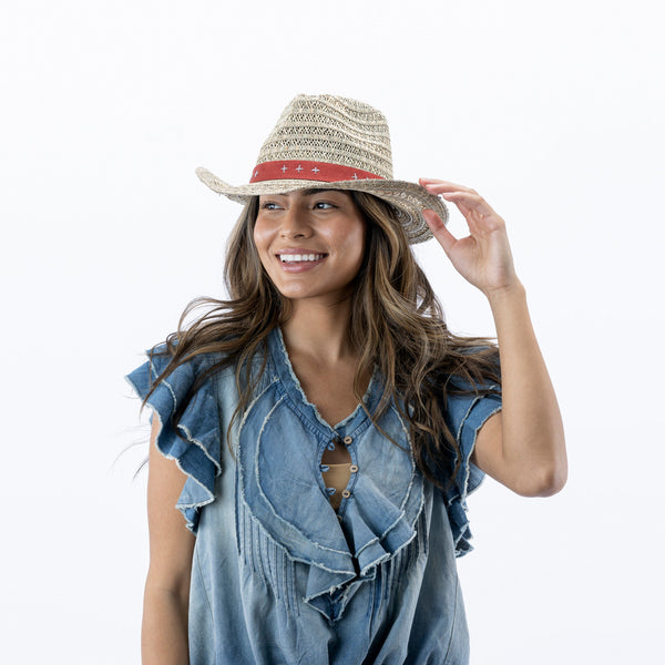 Pistil Dune Sun Hat Garnet