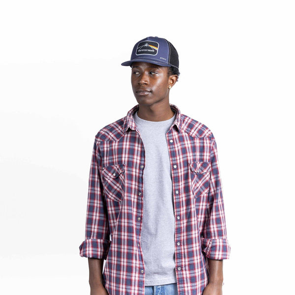 Pistil Eclipse Trucker Hat (Mens) Black