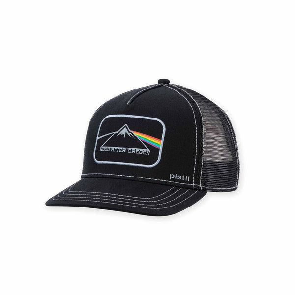 pistil Eclipse Trucker Hat (Mens) Black