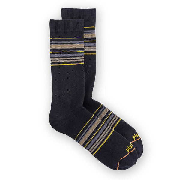 Pistil Elwood Crew Sock Charcoal