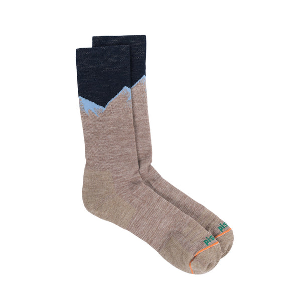 pistil Ezekiel Crew Sock Beige