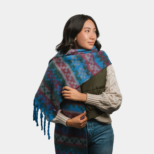 Pistil Fawn Scarf Blue