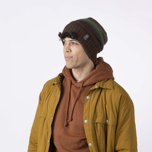 Pistil Fletcher Slouch Beanie Chocolate