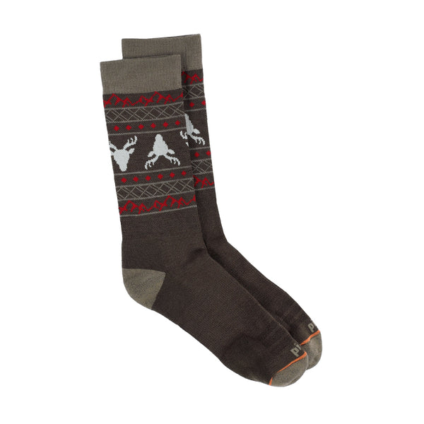 Pistil Fraser Crew Sock Brown