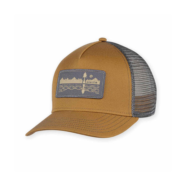 pistil Hawk Trucker Hat Camel