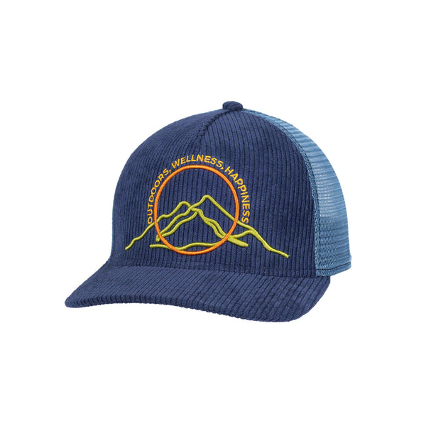 pistil Holli Trucker Hat Blue