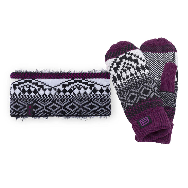 Pistil Isabetta Headband And Mitten Set Teal