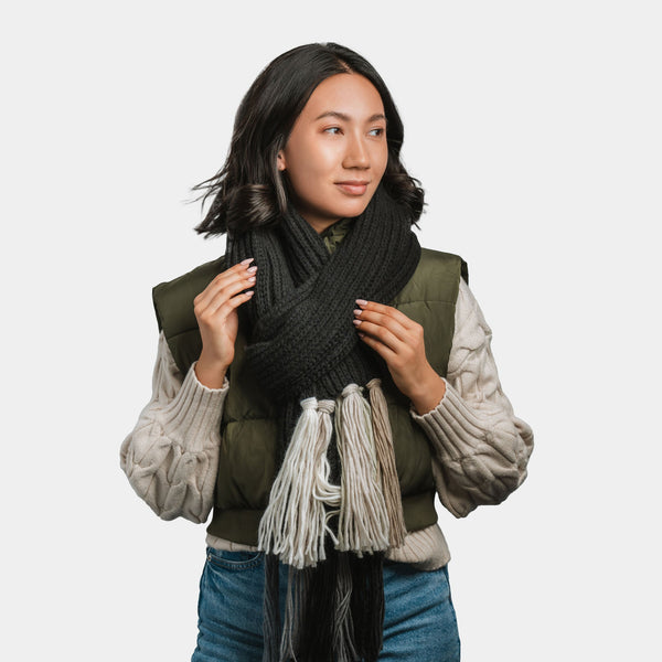 Pistil Isla Scarf Ivory