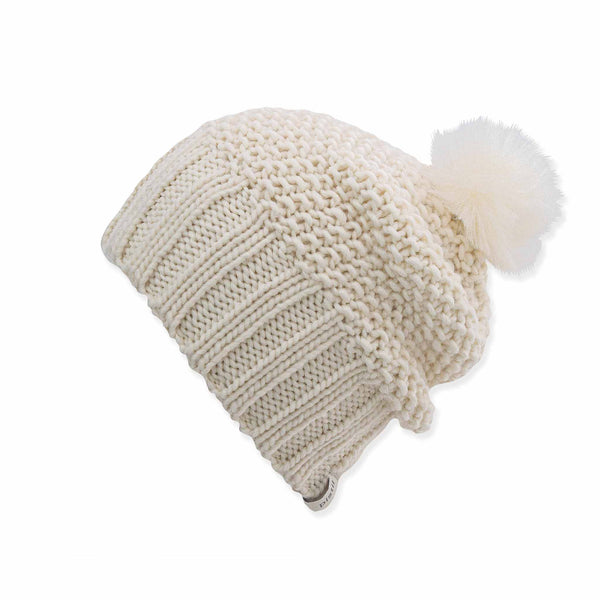pistil Juliette Slouchy Beanie Ivory