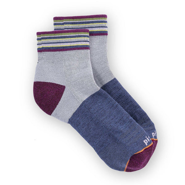 Pistil Kaiya Quarter Sock Dark Purple