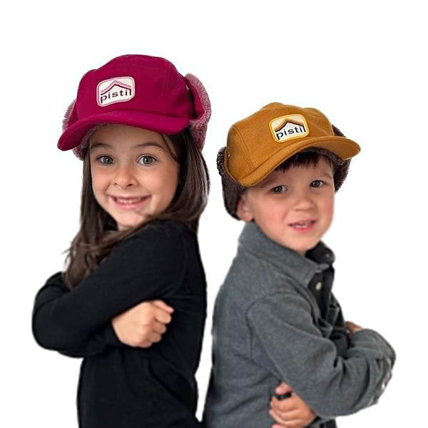 Pistil Kids' Dakota Trapper Cap Berry