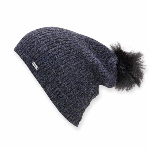 pistil Lauren Slouchy Beanie Midnight