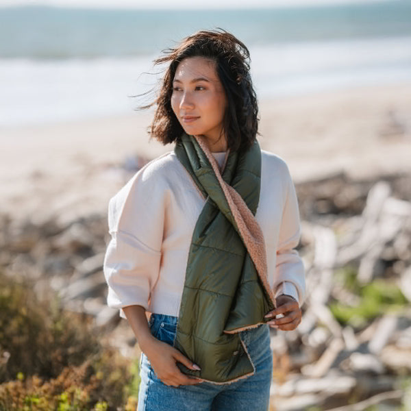 Pistil Piper Scarf Olive