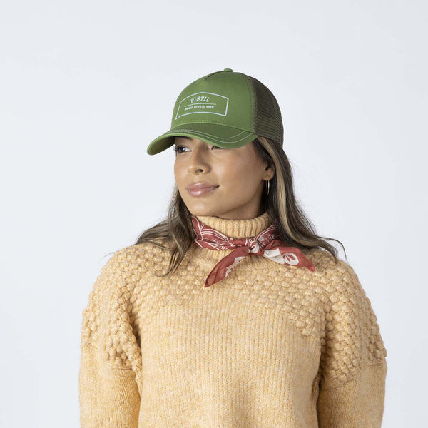 Pistil Quincy Trucker Hat Hibiscus