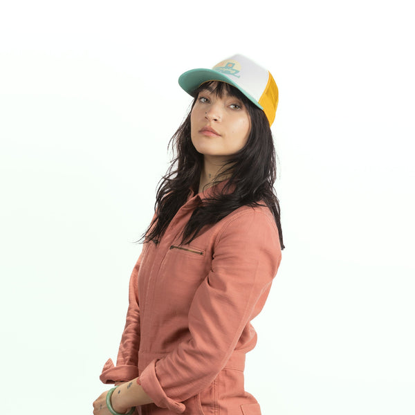 Pistil Roam Trucker Hat Jade