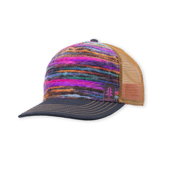 pistil Scout Trucker Hat Fuchsia