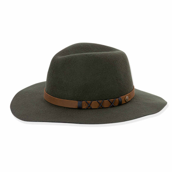 Pistil Soho Wide Brim Hat Brown
