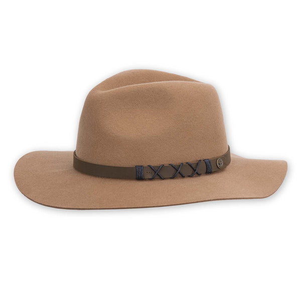 pistil Soho Wide Brim Hat Brown