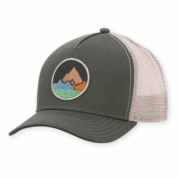 Pistil Spike Trucker Hat Coal
