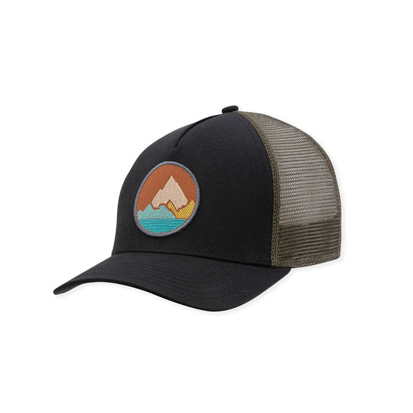 pistil Spike Trucker Hat Coal