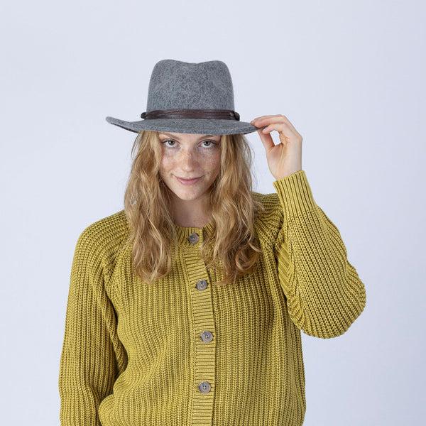 Pistil Topaz Wide Brim Hat Grey