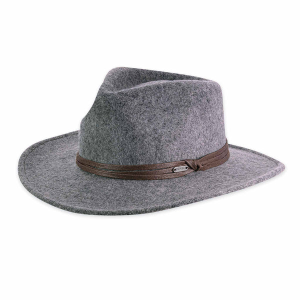 pistil Topaz Wide Brim Hat Grey