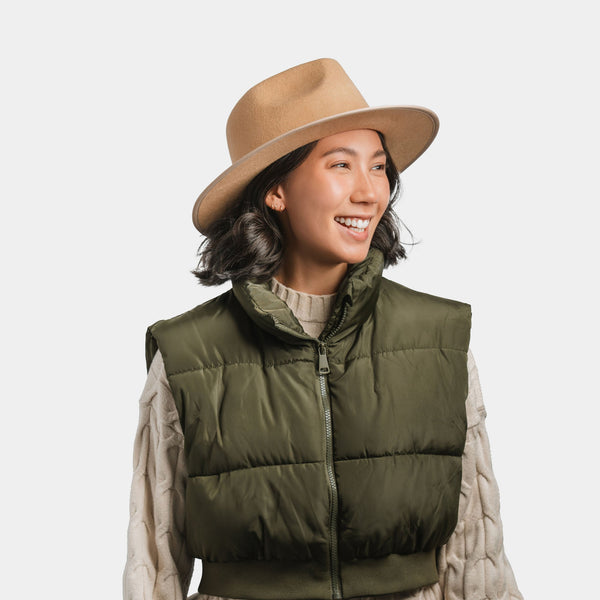 Pistil Wren Wide Brim Hat Tan