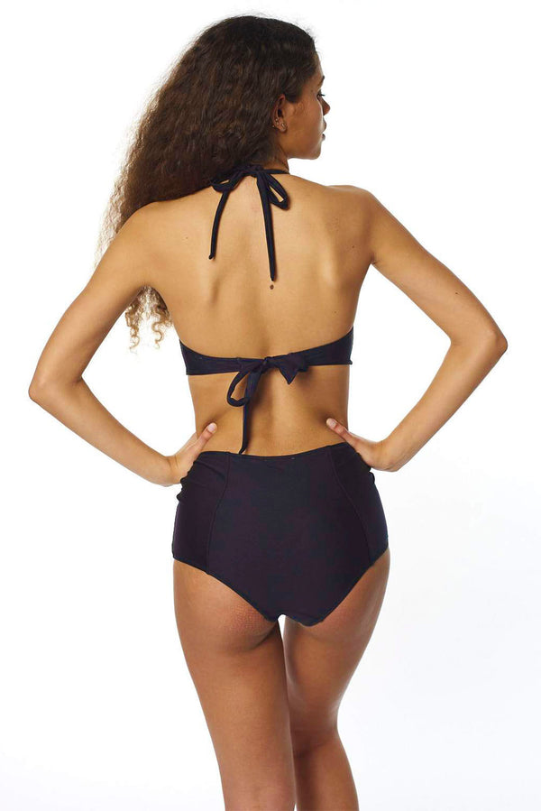 Pistol Panties Frankie High-Waist Black Bikini Brief