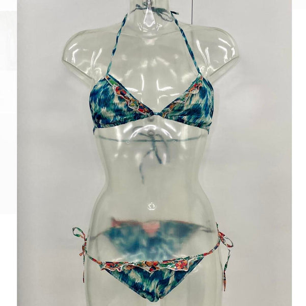 Pistol Panties Blue Frillkini Size 8