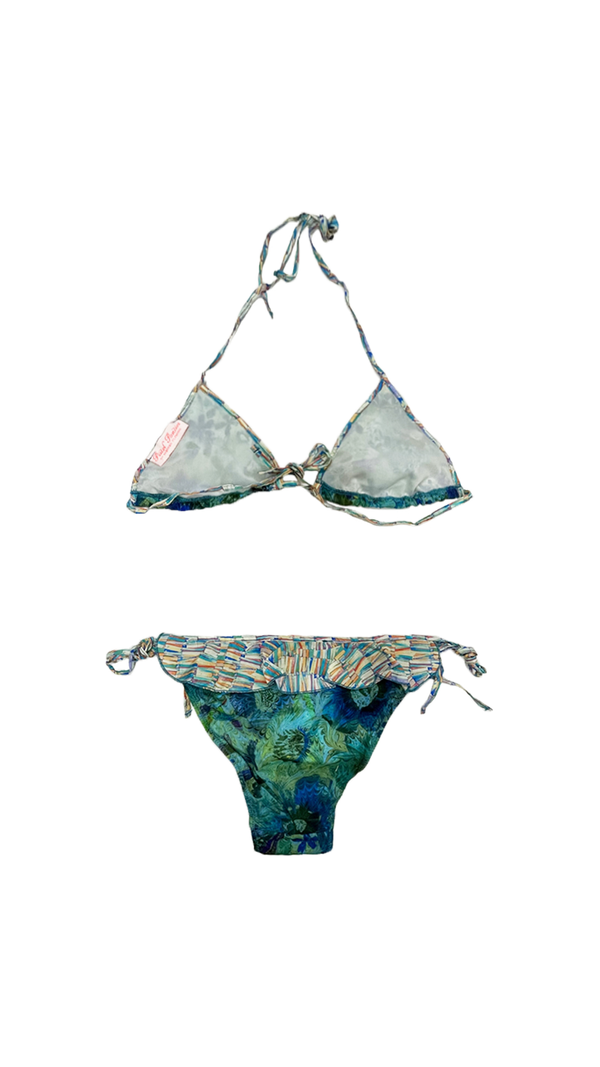 Pistol Panties Green Frillkini Size 10