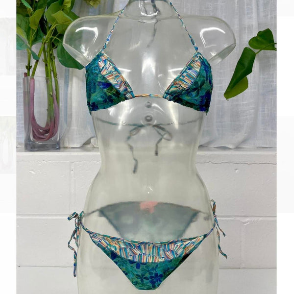 Pistol Panties Green Frillkini Size 10