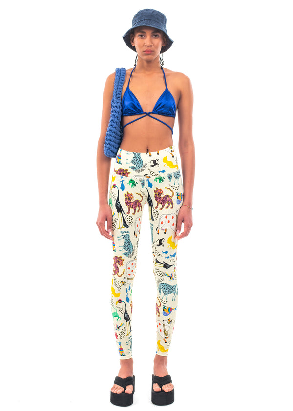 pitaya yoga ANIMAL SOUP LEGGINGS - BAMBOO