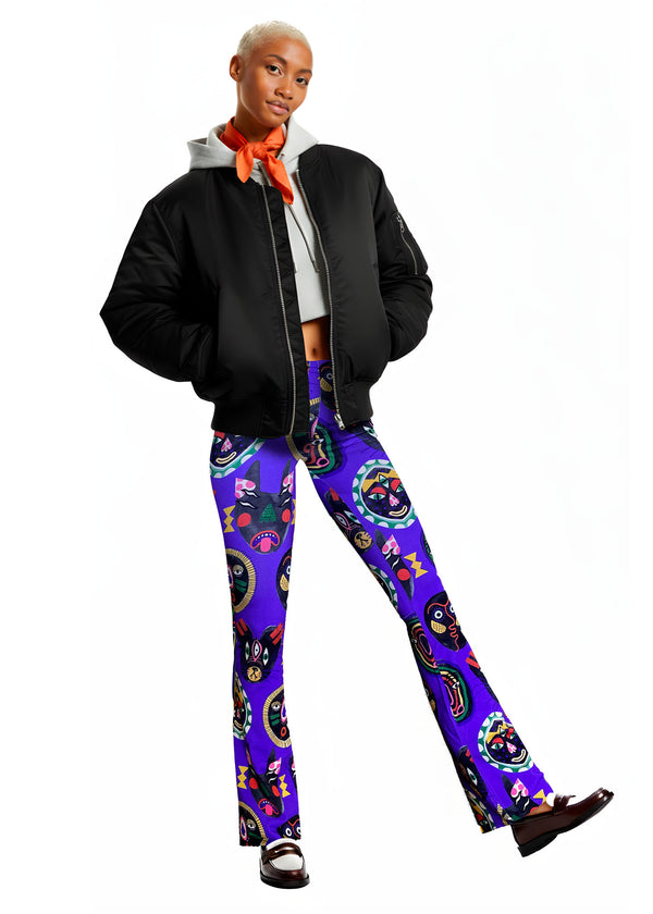 pitaya Yoga CONNAN FLARED PANTS - BAMBOO