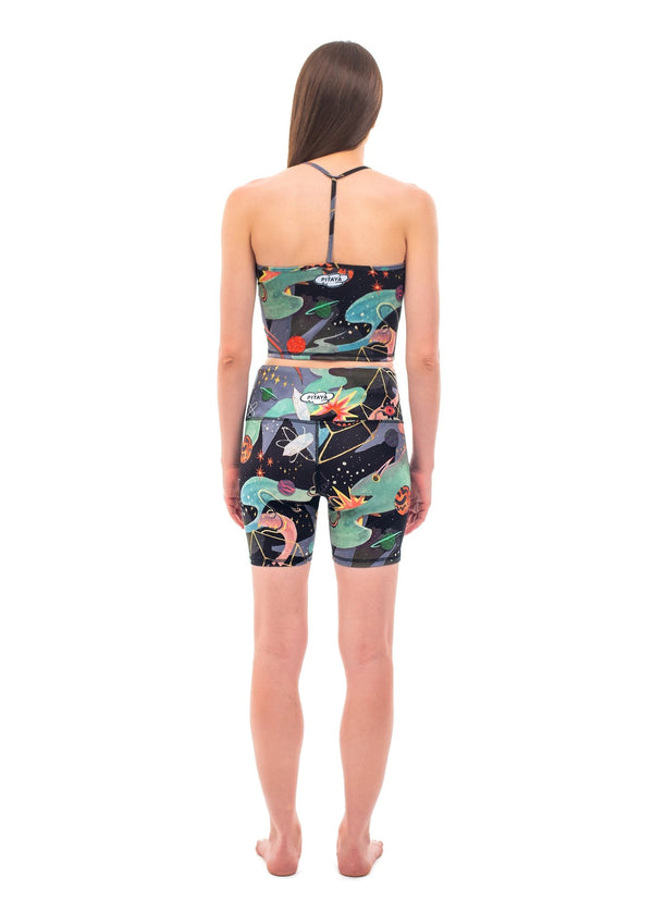 Pitaya Yoga DOOR OF THE COSMOS SHORTS - BAMBOO