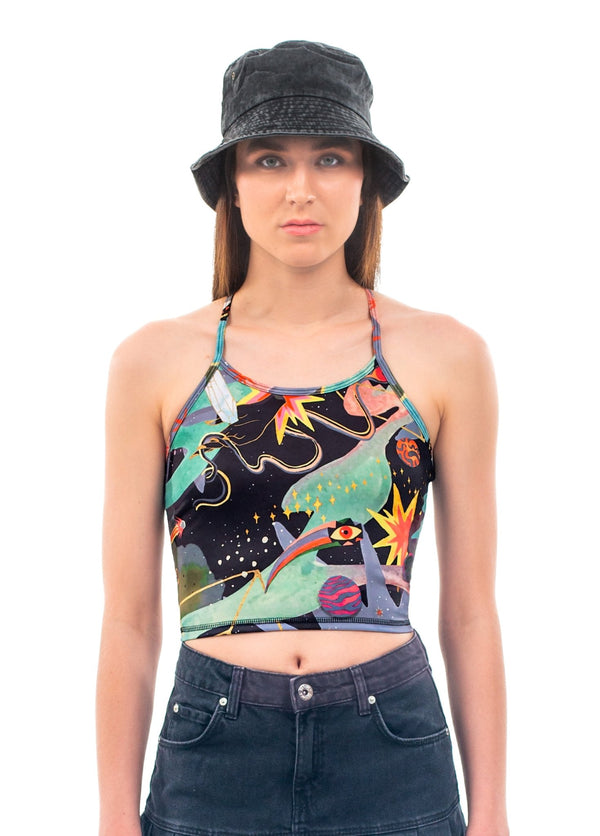 pitaya yoga DOOR OF THE COSMOS TOP - BAMBOO