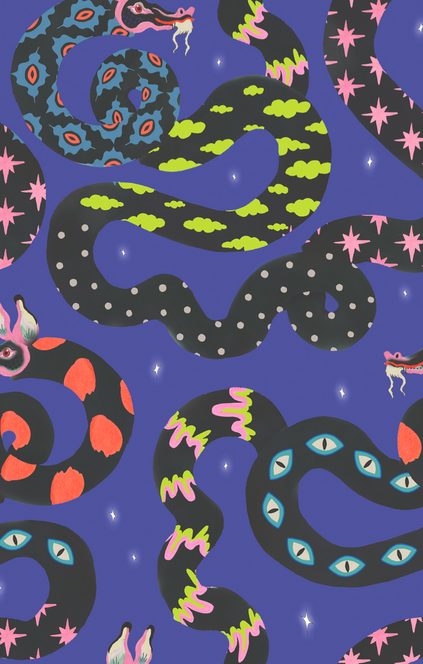 Pitaya Yoga DRAGON DREAMS SCRUNCHIE