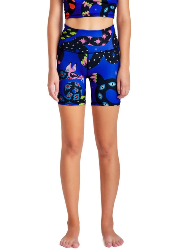 pitaya yoga DRAGON DREAMS SHORTS - BAMBOO