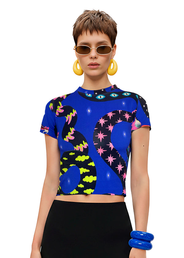 pitaya yoga DRAGON DREAMS T-SHIRT - BAMBOO