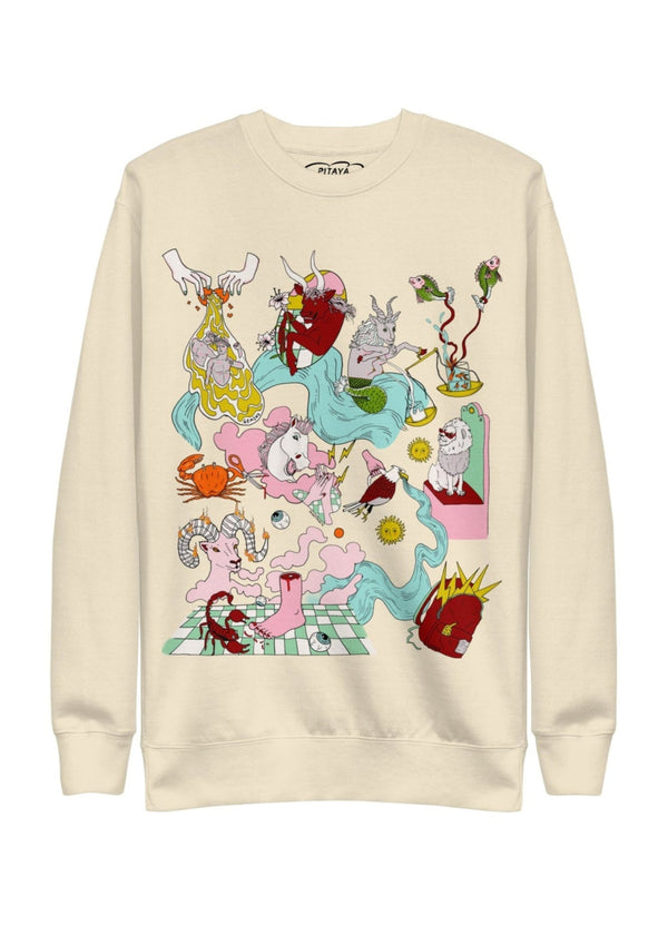 pitaya yoga GRECO ZOODIA Sweatshirt - LIGHT