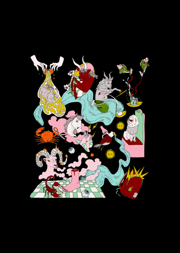 Pitaya Yoga GRECO ZOODIAC - SWEATSHIRT