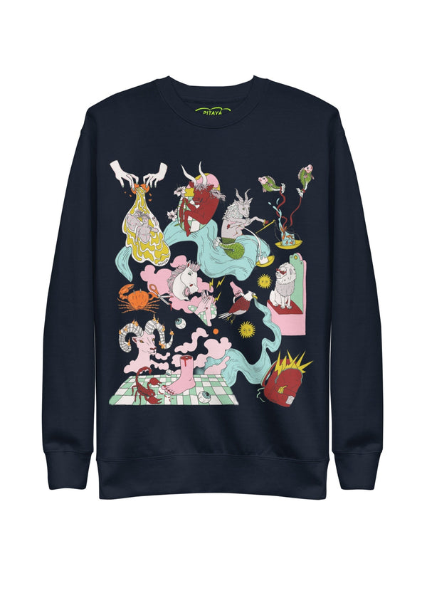 Pitaya Yoga GRECO ZOODIAC - SWEATSHIRT