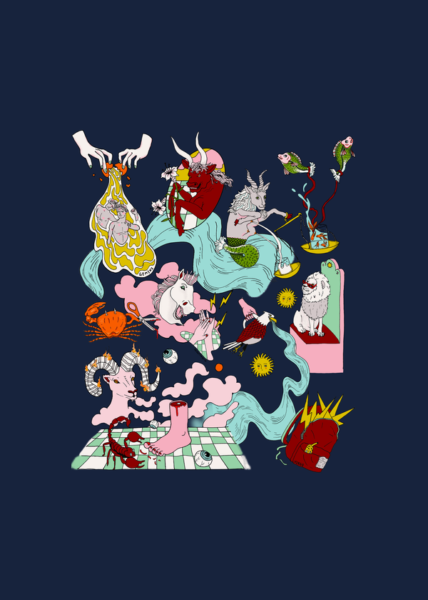 Pitaya Yoga GRECO ZOODIAC - SWEATSHIRT