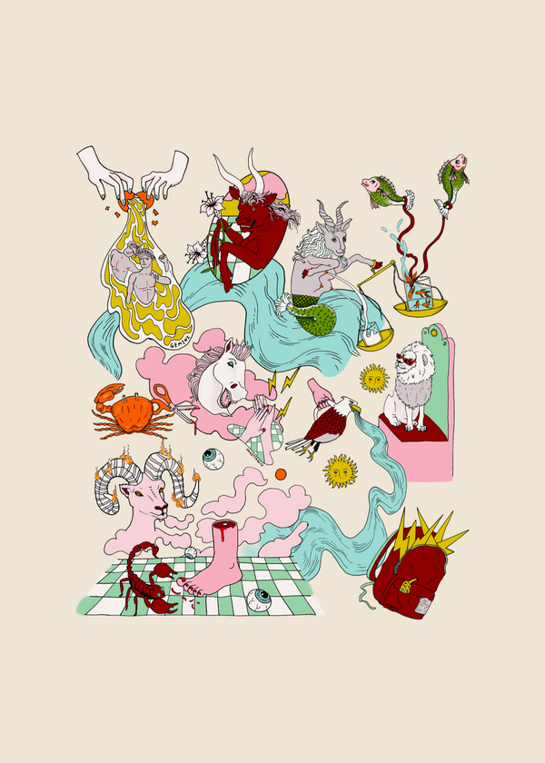 Pitaya Yoga GRECO ZOODIAC T-SHIRT