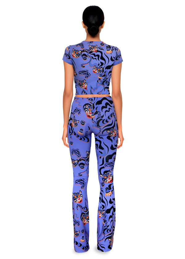 Pitaya Yoga MR TI FLARED PANTS - BAMBOO