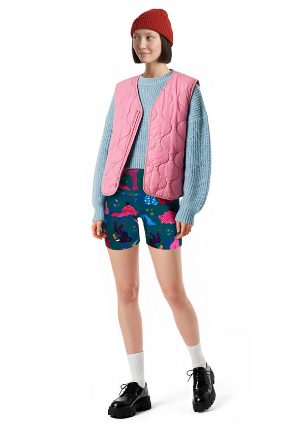 Pitaya Yoga SPIRIT RAVE SHORTS - BAMBOO