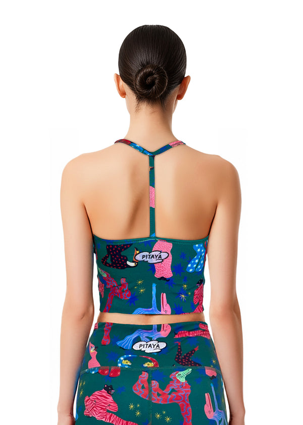 Pitaya Yoga SPIRIT RAVE TOP - BAMBOO